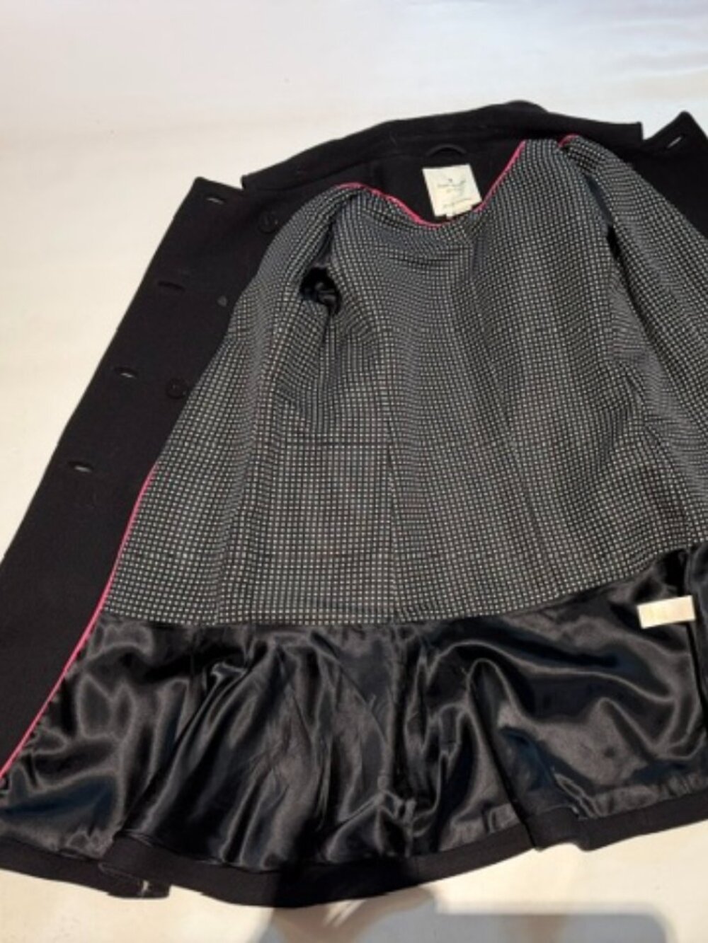 Kate Spade black coat - Picture 5 of 5
